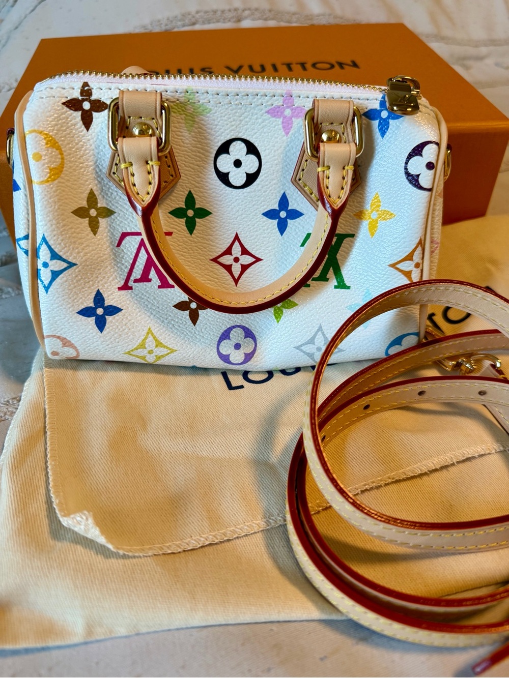 Louis Vuitton X Takashi Murakami Nano Speedy 2025 - Picture 3 of 9